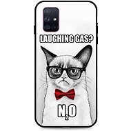 TopQ Samsung A71 3D silicone Grumpy Cat 47518 - Phone Cover