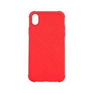 Roar iPhone XR Carbon Armor red 48698 - Phone Cover