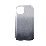 TopQ iPhone 11 glitter silver-black 48651 - Phone Case