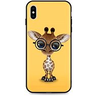 TopQ iPhone XS silicone Cute Giraffe 49155 - Phone Cover