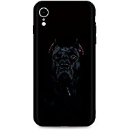 TopQ iPhone XR silicone Dark Pitbull 49136 - Phone Cover