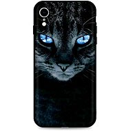 TopQ iPhone XR silicone Dark Cat 49135 - Phone Cover