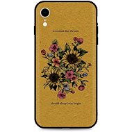 TopQ iPhone XR silicone Bouquet 49116 - Phone Cover