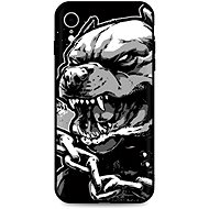 TopQ iPhone XR silicone Aggressive Pitbull 49094 - Phone Cover