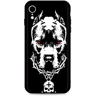 TopQ iPhone XR silicone Fighting Dog 49071 - Phone Cover
