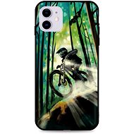 TopQ iPhone 11 silicone Mountain Bike 48937 - Phone Cover