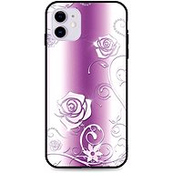 TopQ iPhone 11 silicone Abstract Roses 48913 - Phone Cover