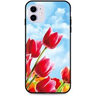TopQ iPhone 11 silicone Tulips 48911 - Phone Cover