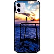 TopQ iPhone 11 silicone Hockey Sunset 48910 - Phone Cover