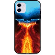TopQ iPhone 11 silicone Fiery Batman 48899 - Phone Cover