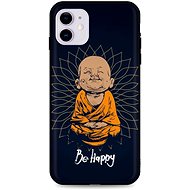 TopQ iPhone 11 silicone Be Happy 48887 - Phone Cover