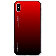 TopQ LUXURY iPhone XS solid rainbow red 48882 - Phone Cover