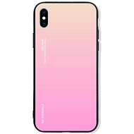 TopQ LUXURY iPhone XS solid rainbow apricot 48880 - Phone Cover