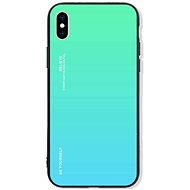 TopQ LUXURY iPhone XS solid iridescent green 48879 - Phone Cover
