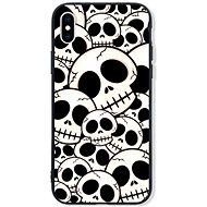 TopQ LUXURY iPhone XS hard Skulls 48863 - Phone Cover