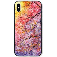 TopQ LUXURY iPhone XS Solid Abstract Tree 48845 - Phone Cover