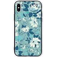 TopQ LUXURY iPhone XS Hard Retro Flowers 48838 - Phone Cover