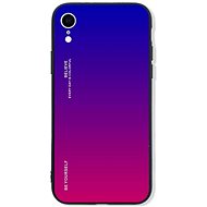 TopQ LUXURY iPhone XR solid rainbow purple 48768 - Phone Cover