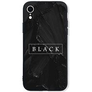 TopQ LUXURY iPhone XR hard Black 48760 - Phone Cover