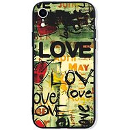 TopQ LUXURY iPhone XR hard Love 48728 - Phone Cover