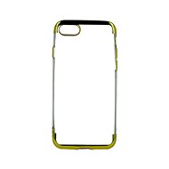 TopQ Frame iPhone 8 silicone gold 48570 - Phone Cover