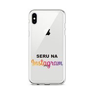 TopQ iPhone XS silicone Instagram 48526 - Phone Cover