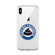 TopQ iPhone XS silicone Facebook 48524 - Phone Cover