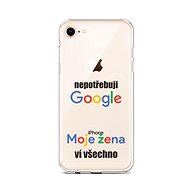 TopQ iPhone 8 silicone Google 48515 - Phone Cover