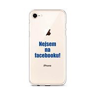 TopQ iPhone 8 silicone I'm not on Facebook 48513 - Phone Cover