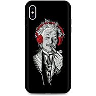 TopQ iPhone XS silicone Albert Einstein 49195 - Phone Cover