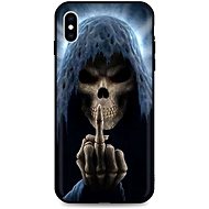 TopQ iPhone XS silicone Fuck Off 49184 - Phone Cover