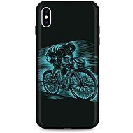 TopQ iPhone XS silicone Speeding 49174 - Phone Cover