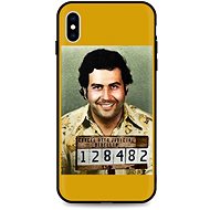 TopQ iPhone XS silicone Pablo Escobar 49201 - Phone Cover