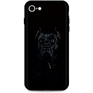 TopQ iPhone SE 2020 silicone Dark Pitbull 49322 - Phone Cover