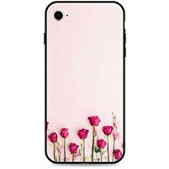 TopQ iPhone SE 2020 silicone Roses 49294 - Phone Cover