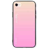TopQ LUXURY iPhone SE 2020 solid rainbow apricot 49262 - Phone Cover