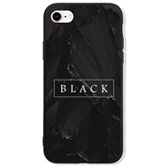 TopQ LUXURY iPhone SE 2020 hard Black 49251 - Phone Cover