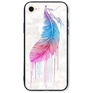 TopQ LUXURY iPhone SE 2020 hard Feather 49243 - Phone Cover