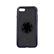 TopQ iPhone 8 silicone Diamond black 49352 - Phone Cover