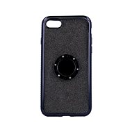 TopQ iPhone SE 2020 silicone Diamond Black 49347 - Phone Cover