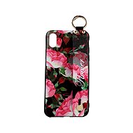 TopQ iPhone XS silicone Retro Flower 2 49522 - Phone Cover