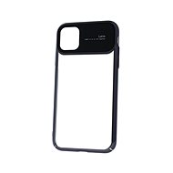 TopQ iPhone 11 Silicone Lens Black Transparent 49482 - Phone Cover