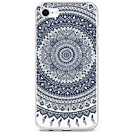 TopQ iPhone SE 2020 silicone Navy Mandala 49600 - Phone Cover