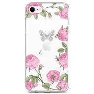 TopQ iPhone SE 2020 silicone Peonies 49589 - Phone Cover