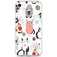 TopQ iPhone SE 2020 silicone Cats 2 49567 - Phone Cover