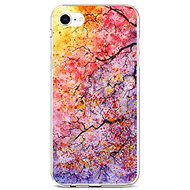 TopQ iPhone SE 2020 silicone Abstract Tree 49558 - Phone Cover