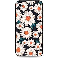 TopQ iPhone SE 2020 3D silicone Daisies 49723 - Phone Cover
