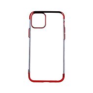 TopQ Frame iPhone 11 Pro silicone red 49658 - Phone Cover
