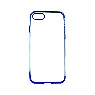TopQ Frame iPhone SE 2020 silicone blue 49619 - Phone Cover