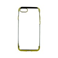 TopQ Frame iPhone SE 2020 silicone gold 49618 - Phone Cover